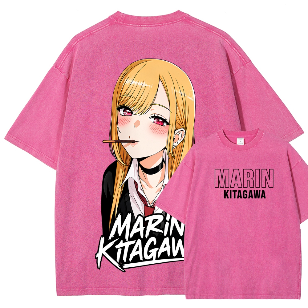 My Dress-Up Darling Marin Kitagawa Unisex Fit Washed T-Shirt 2605015672