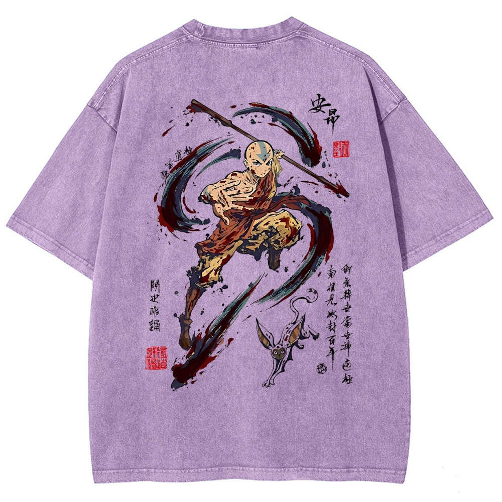 Avatar: The Last Airbender Washed T-shirt 2606002138