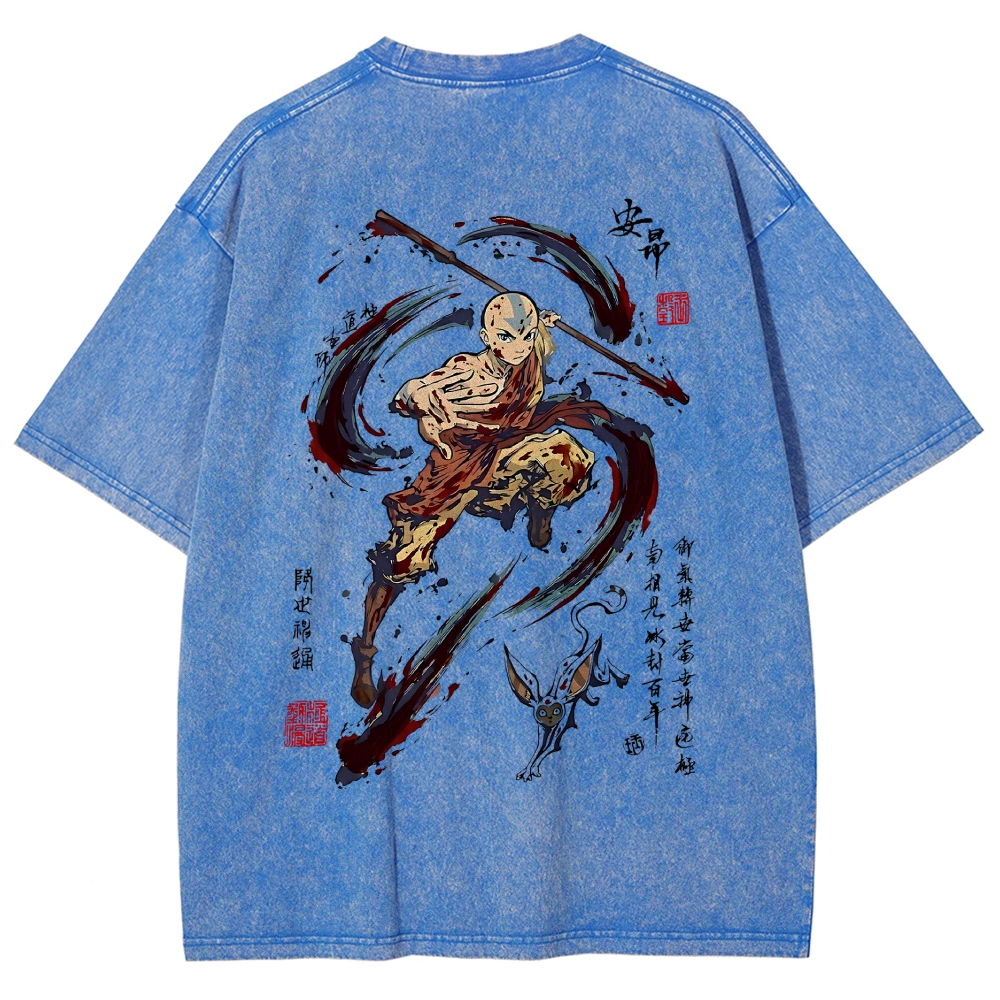 Avatar: The Last Airbender Washed T-shirt 2606002138