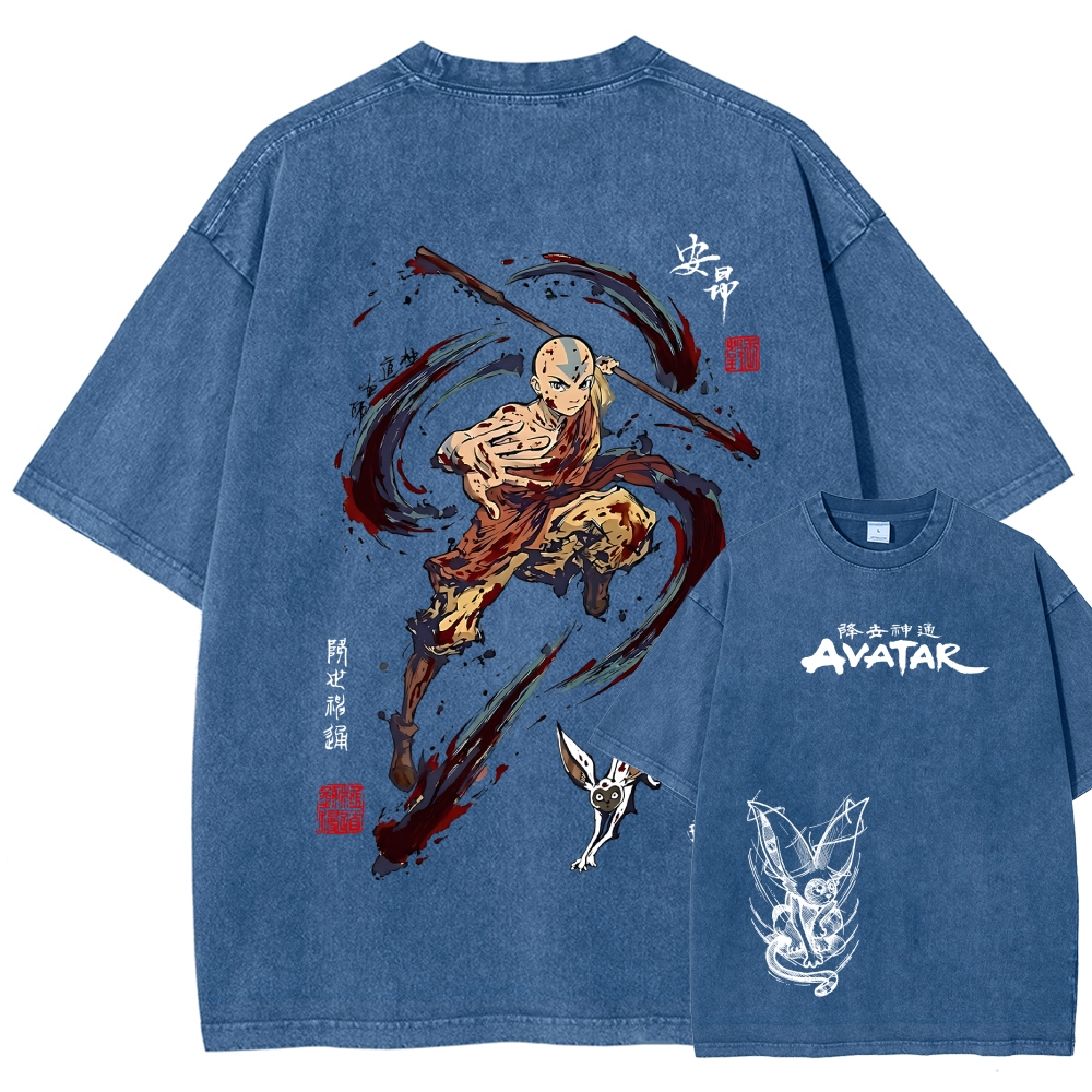 Avatar: The Last Airbender Washed T-shirt 2606002138