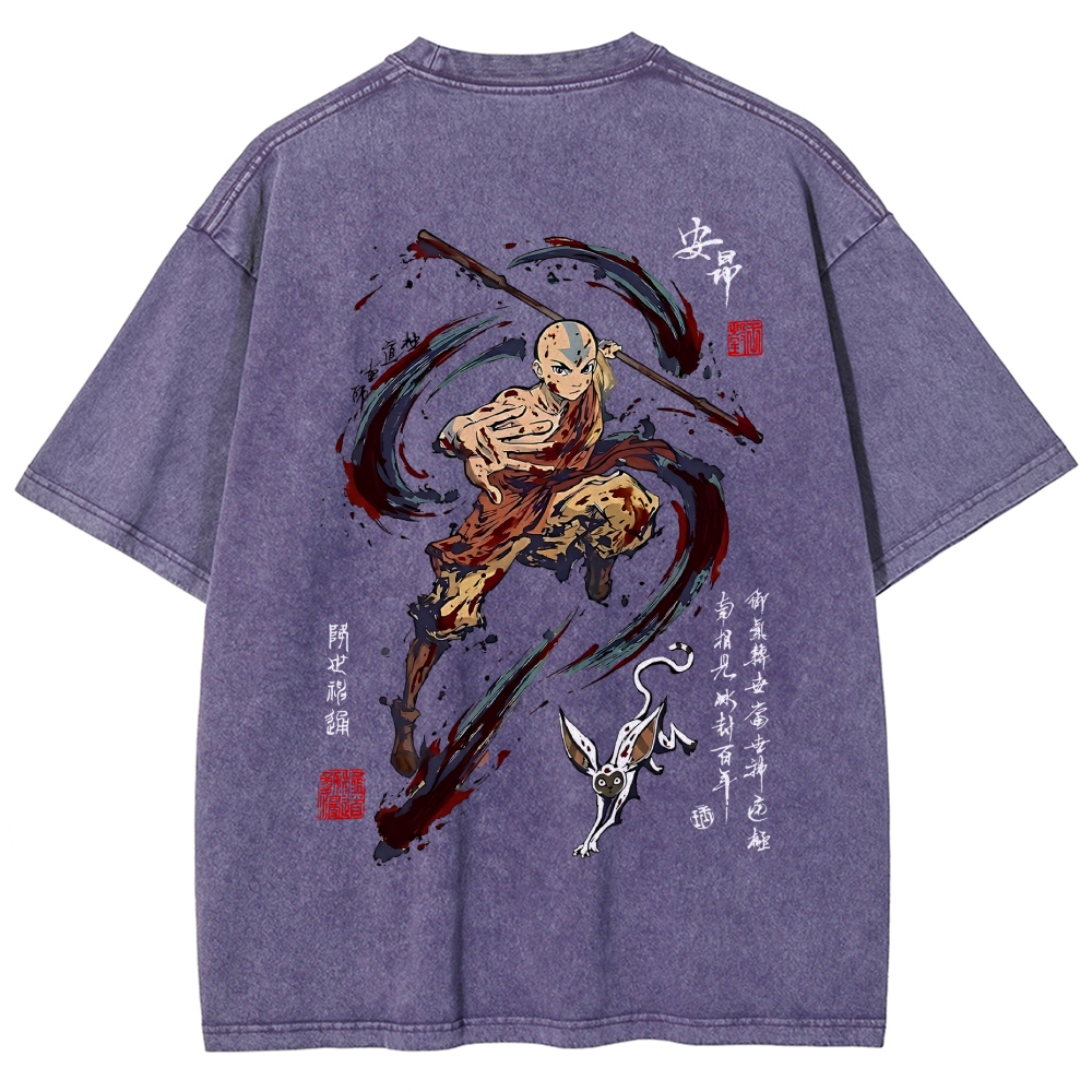 Avatar: The Last Airbender Washed T-shirt 2606002138
