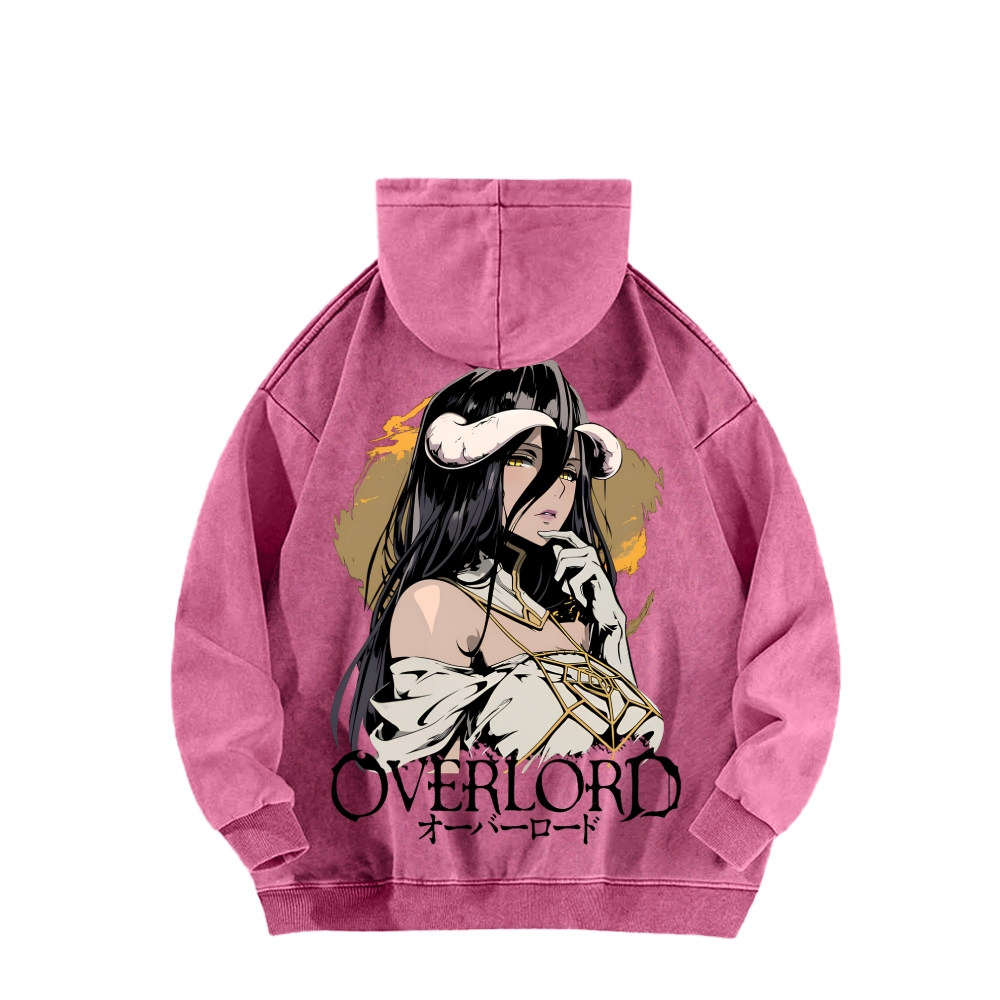 Overlord Unisex Washed Hoodie 2606002918