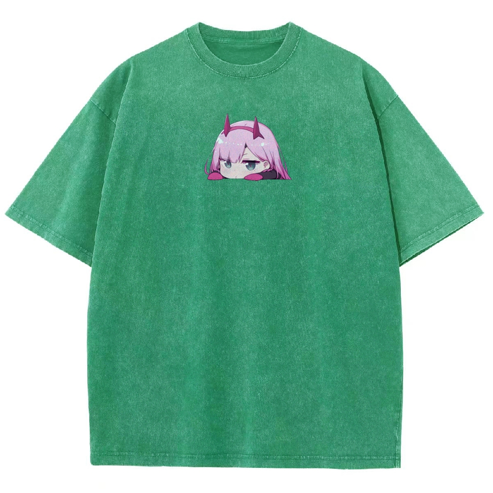 Darling in the Franxx Unisex Fit Washed T-Shirt 2606006019