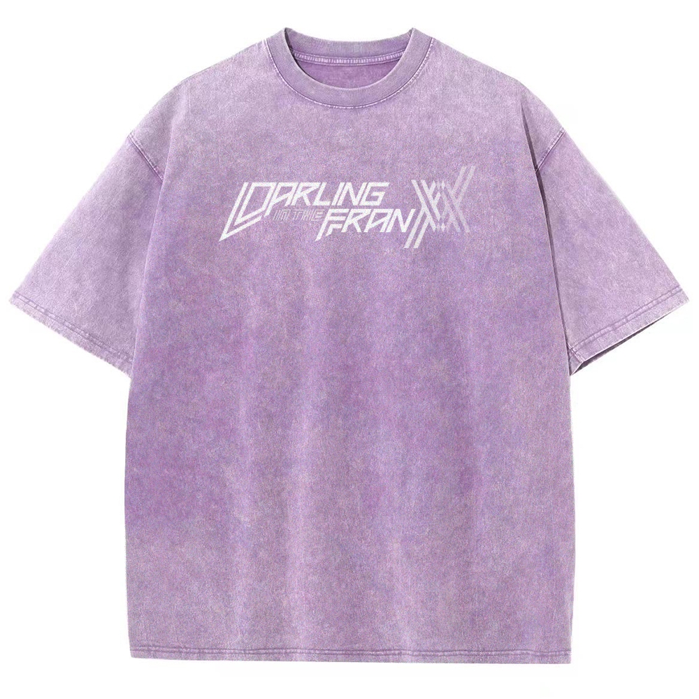 Darling in the Franxx Unisex Fit Washed T-Shirt 2606006039