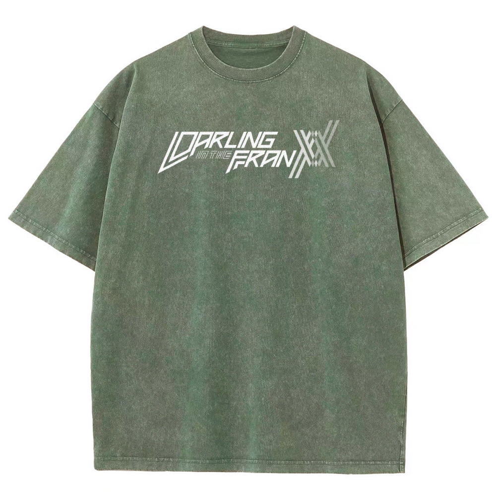 Darling in the Franxx Unisex Fit Washed T-Shirt 2606006039
