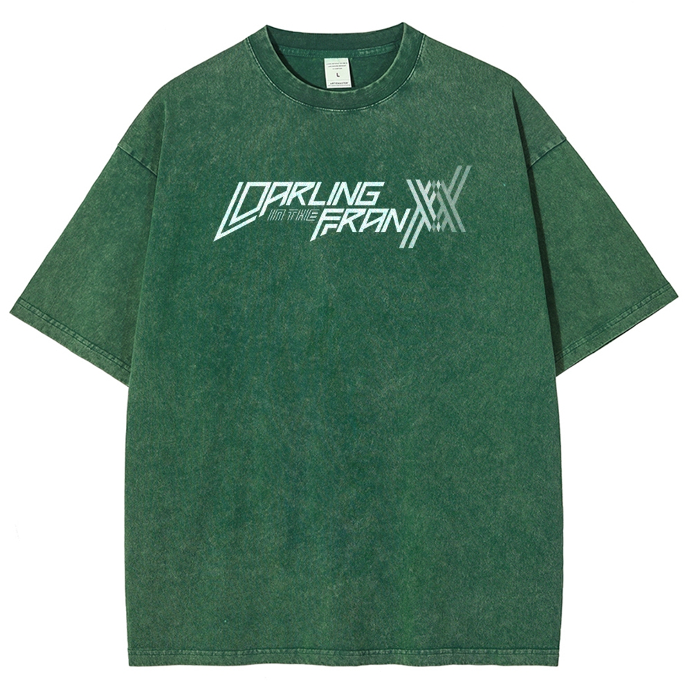 Darling in the Franxx Unisex Fit Washed T-Shirt 2606006039