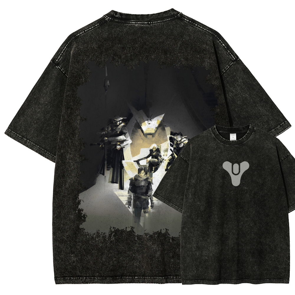 Destiny Unisex Fit Washed T-Shirt 2606006922