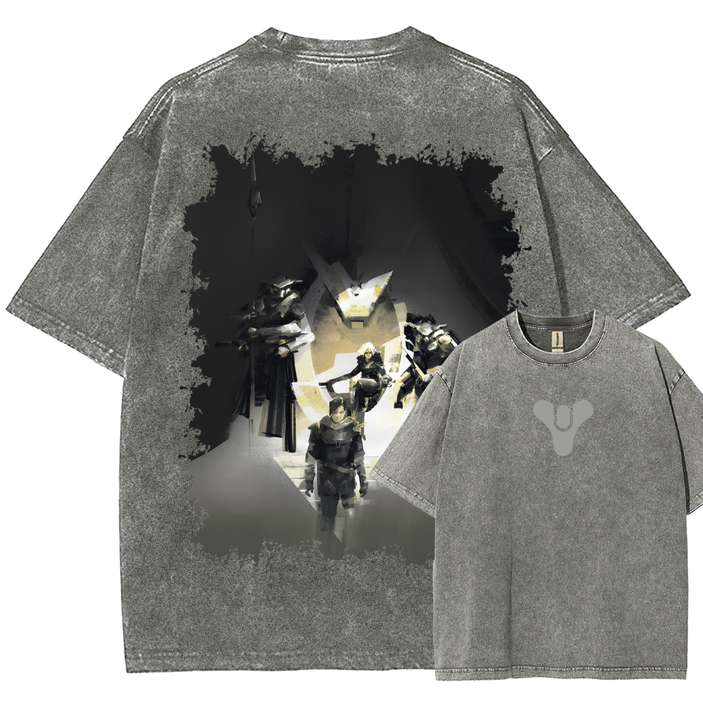 Destiny Unisex Fit Washed T-Shirt 2606006922