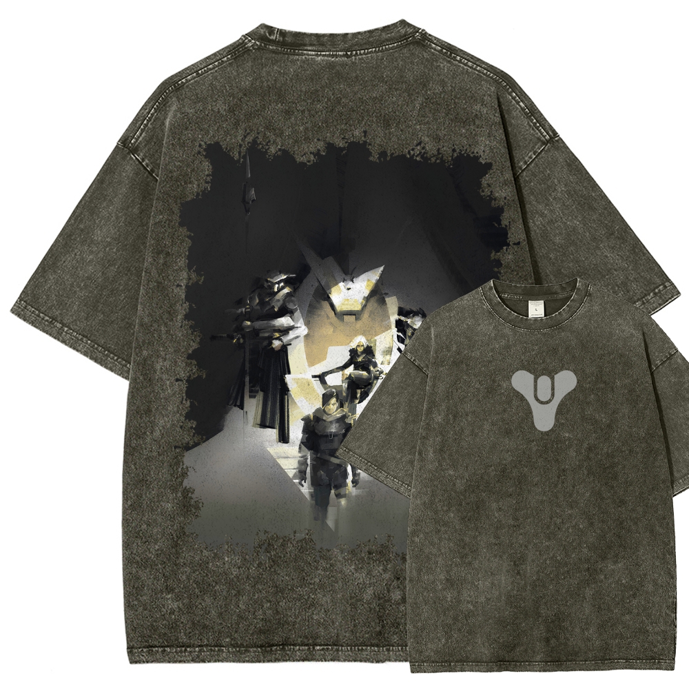 Destiny Unisex Fit Washed T-Shirt 2606006922