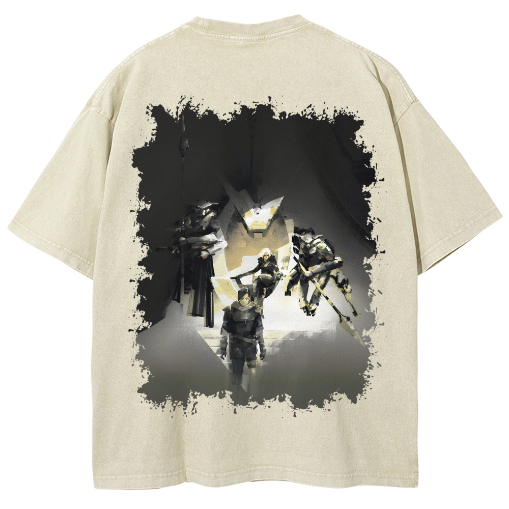 Destiny Unisex Fit Washed T-Shirt 2606006922