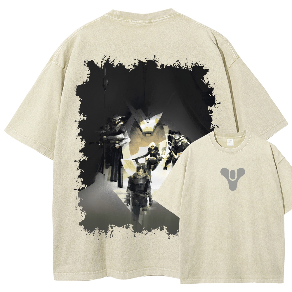 Destiny Unisex Fit Washed T-Shirt 2606006922