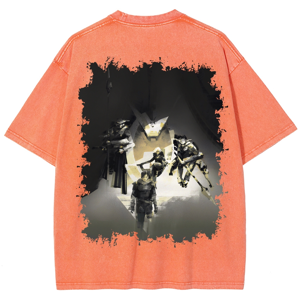 Destiny Unisex Fit Washed T-Shirt 2606006922