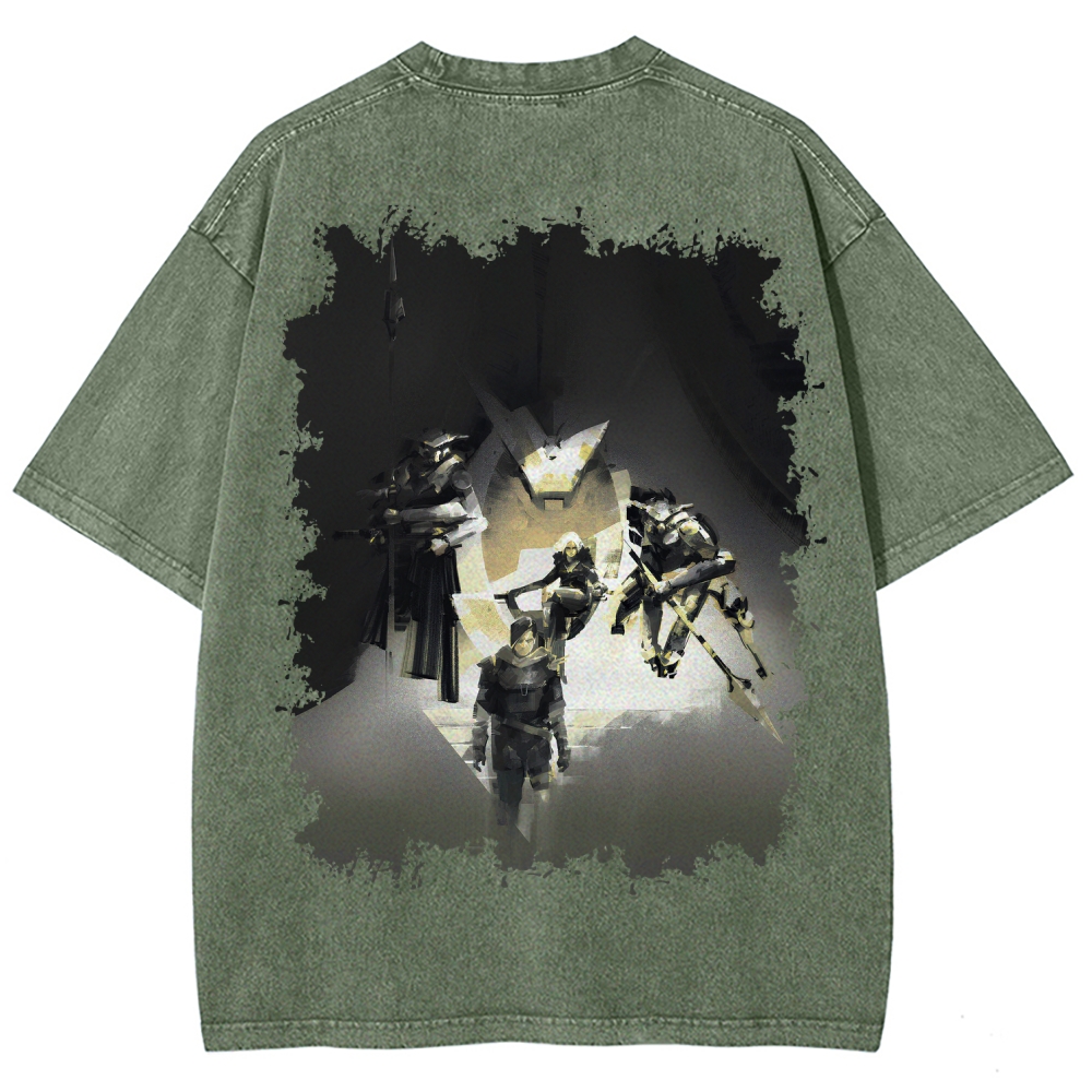 Destiny Unisex Fit Washed T-Shirt 2606006922