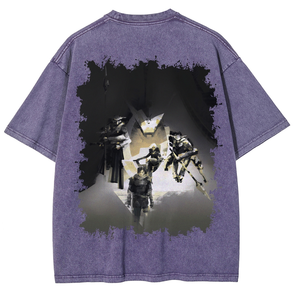 Destiny Unisex Fit Washed T-Shirt 2606006922