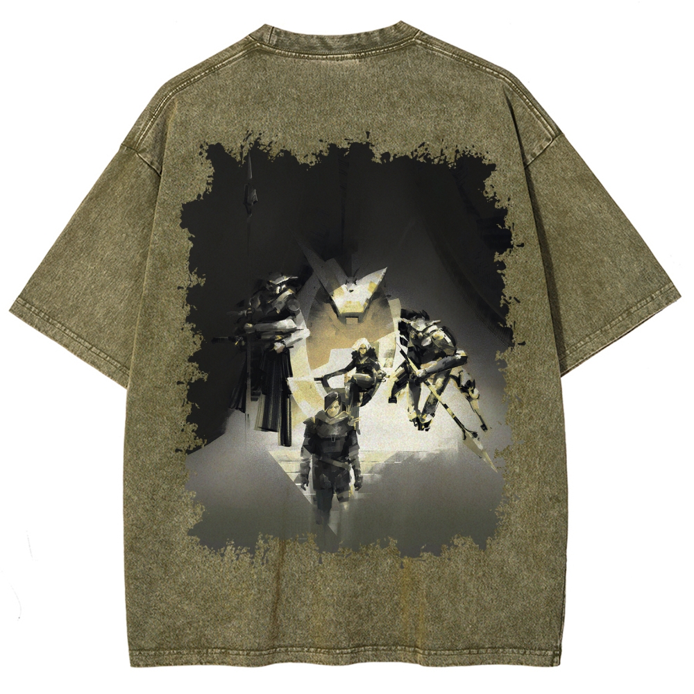 Destiny Unisex Fit Washed T-Shirt 2606006922
