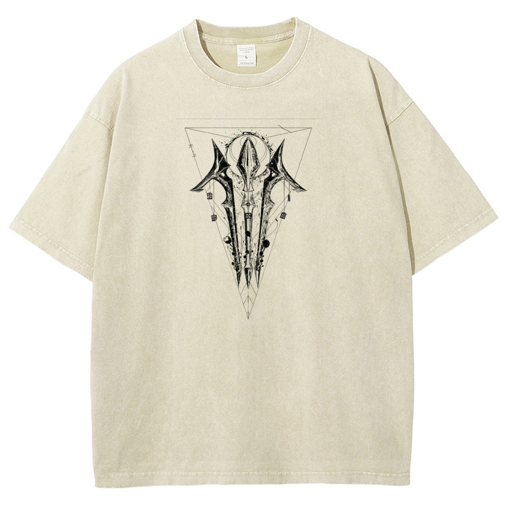 Unisex Fit Washed T-Shirt 2606007042