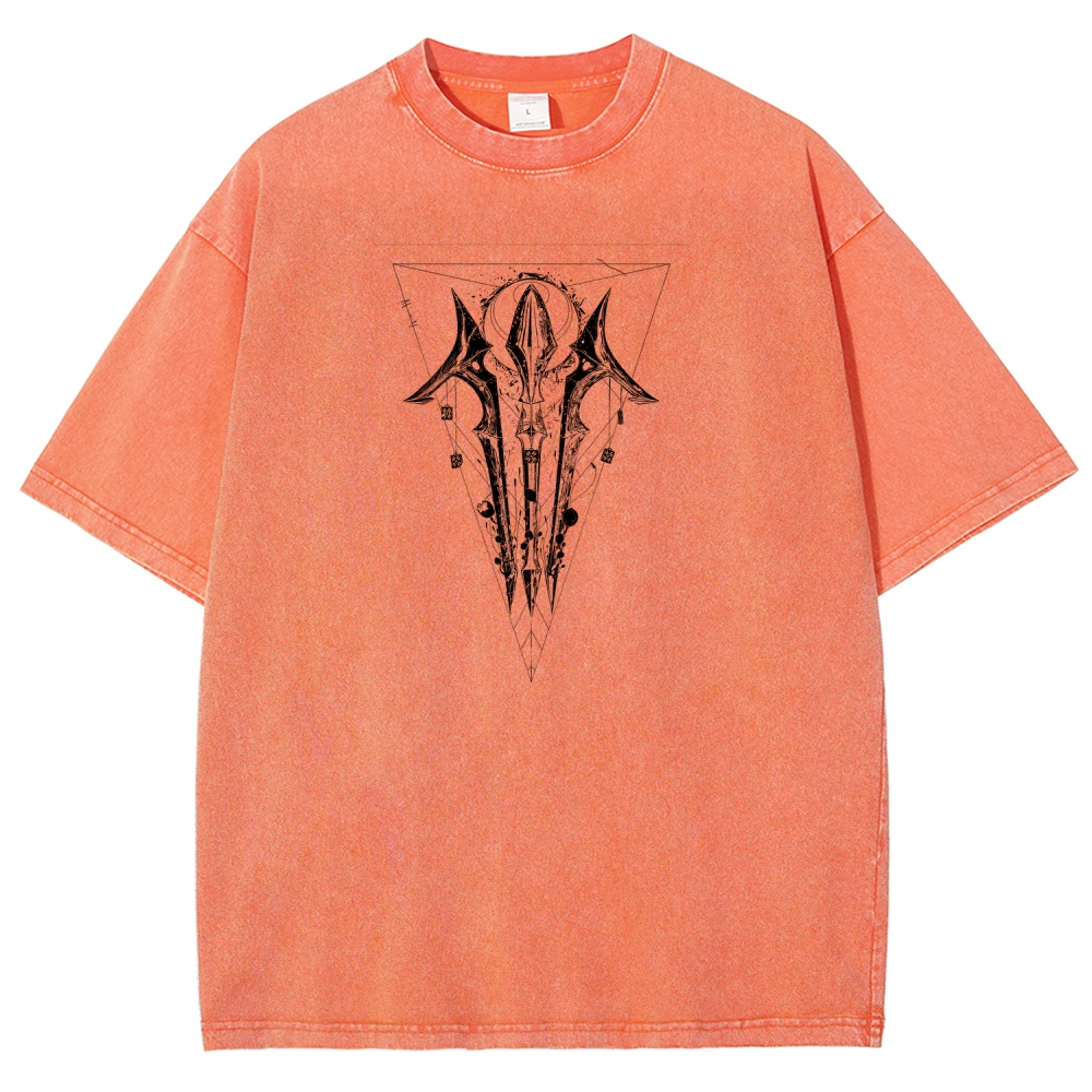 Unisex Fit Washed T-Shirt 2606007042