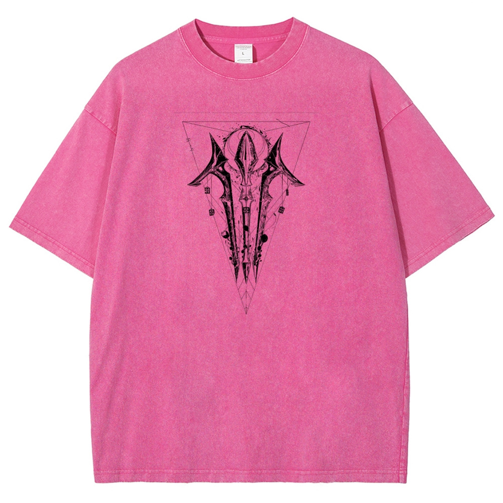 Unisex Fit Washed T-Shirt 2606007042