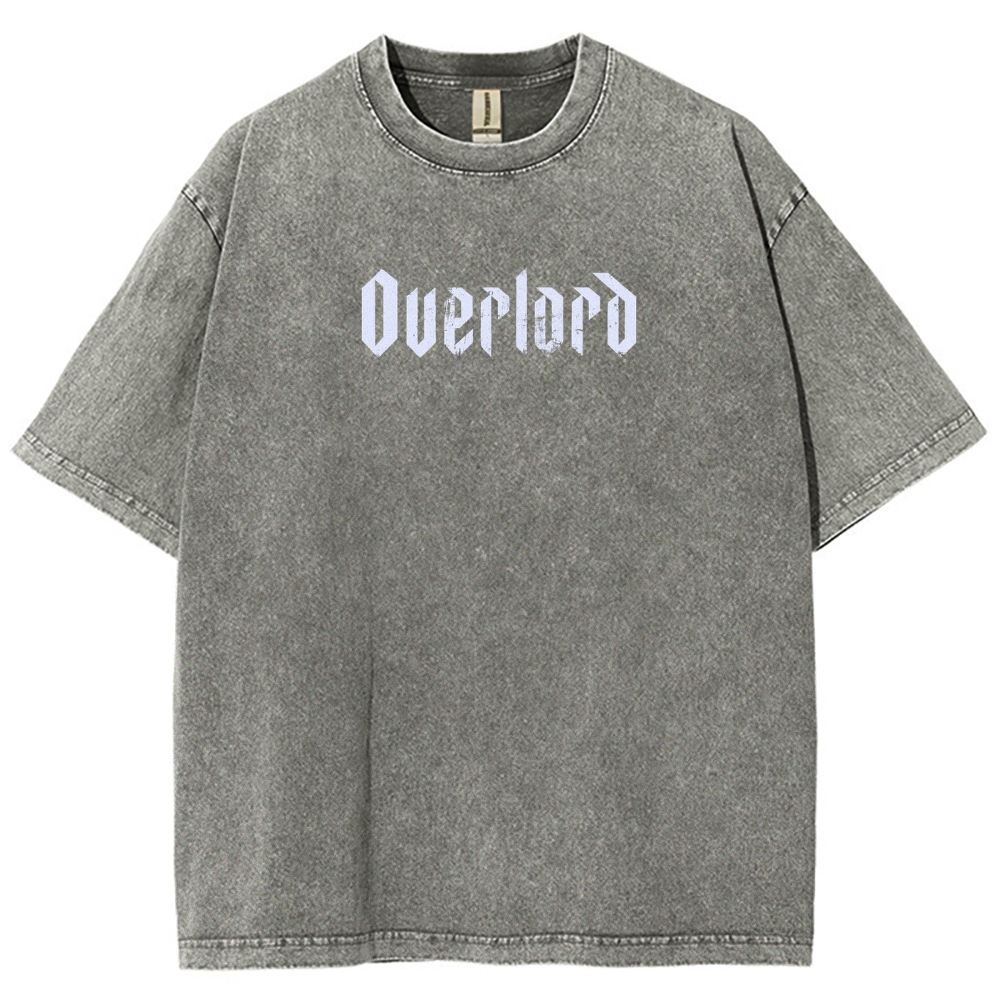 Overlord Unisex Fit Washed T-Shirt 2606007091