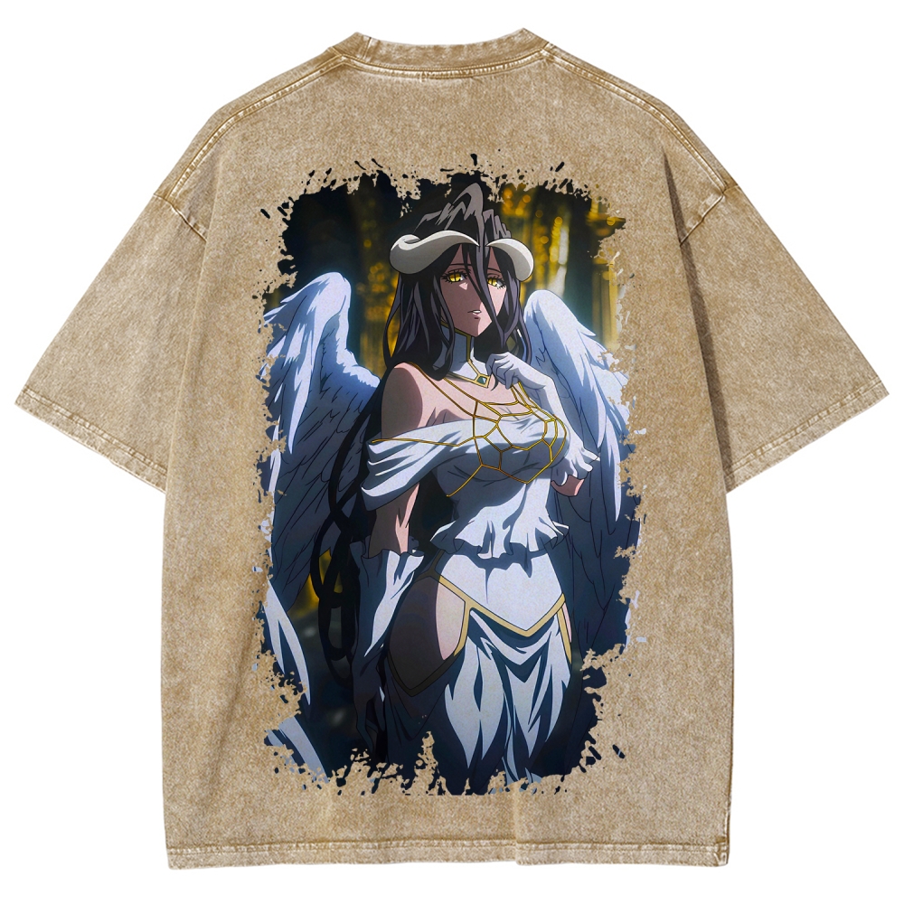 Overlord Unisex Fit Washed T-Shirt 2606007091