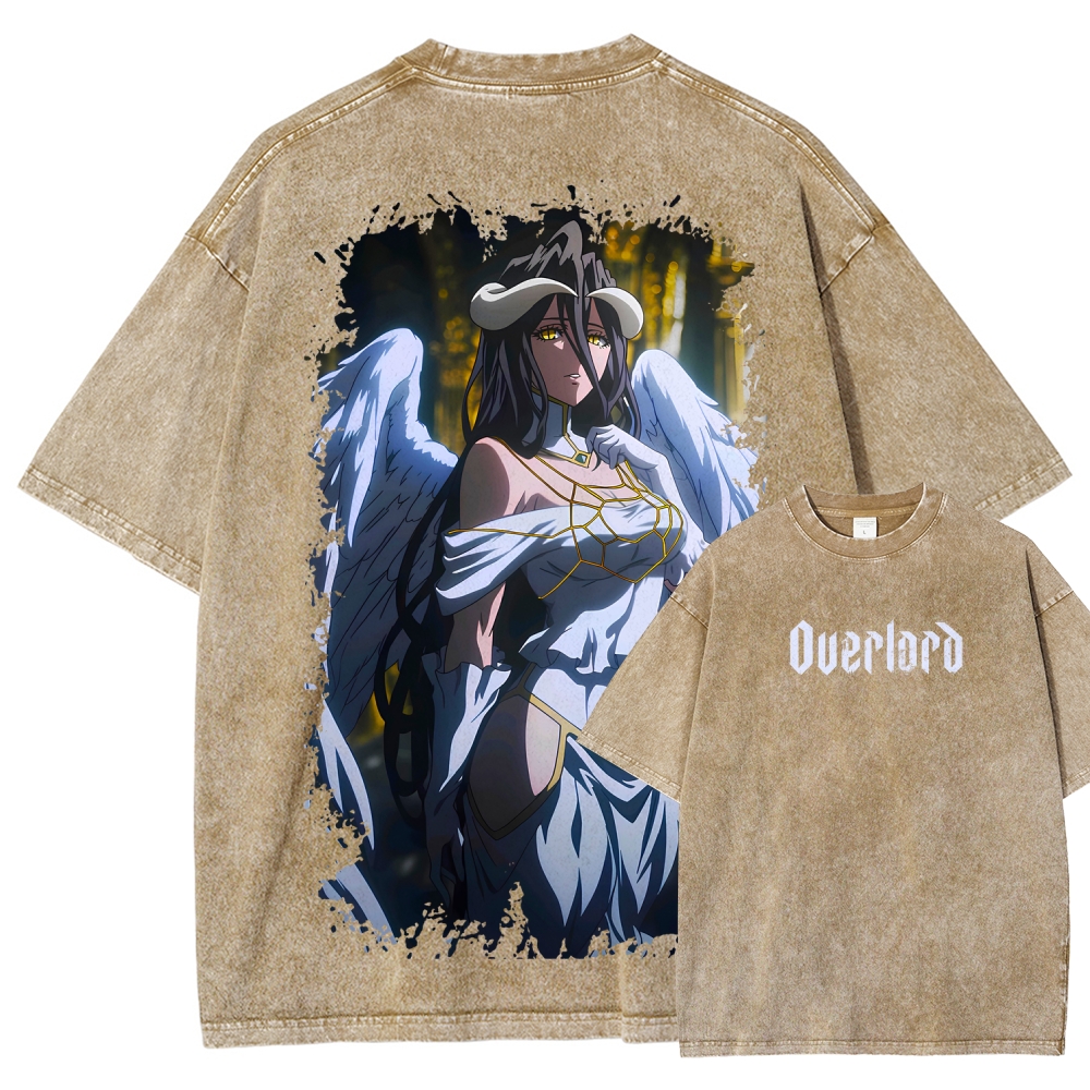 Overlord Unisex Fit Washed T-Shirt 2606007091