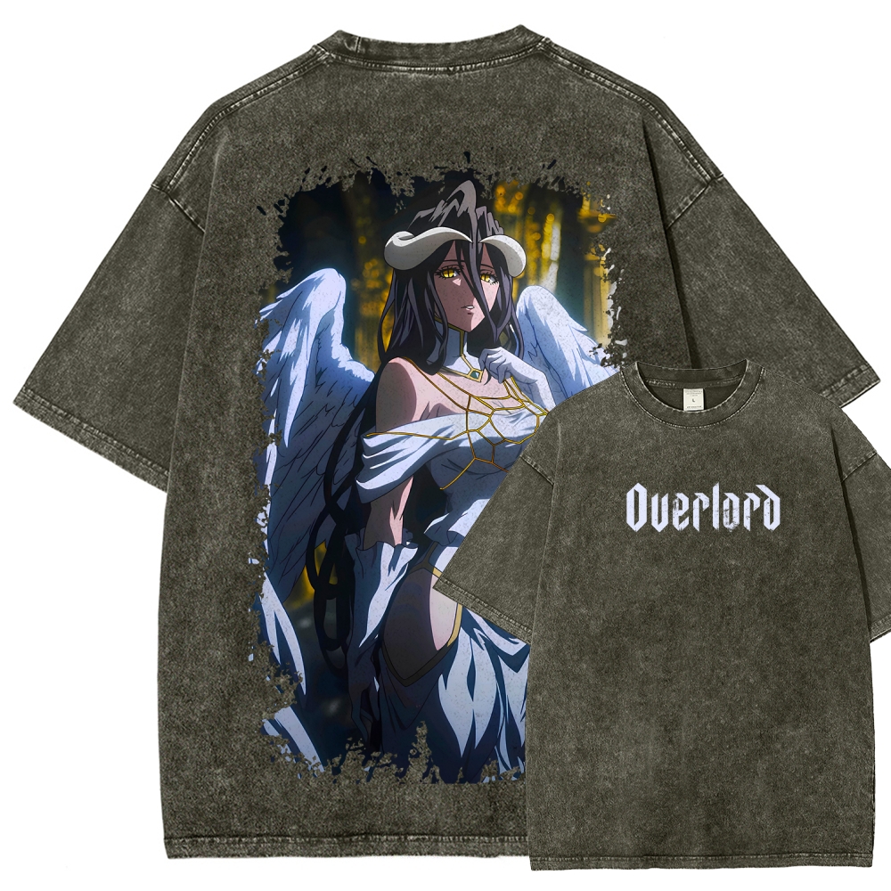 Overlord Unisex Fit Washed T-Shirt 2606007091