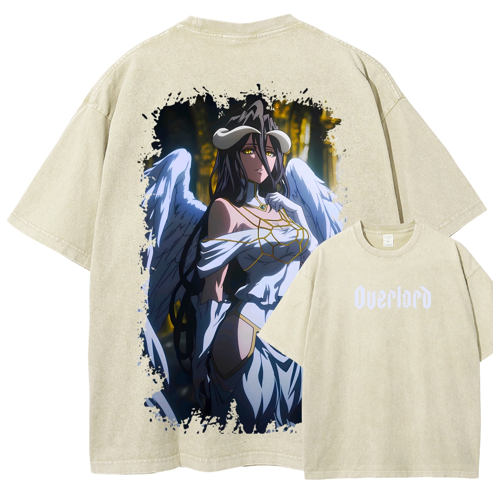 Overlord Unisex Fit Washed T-Shirt 2606007091