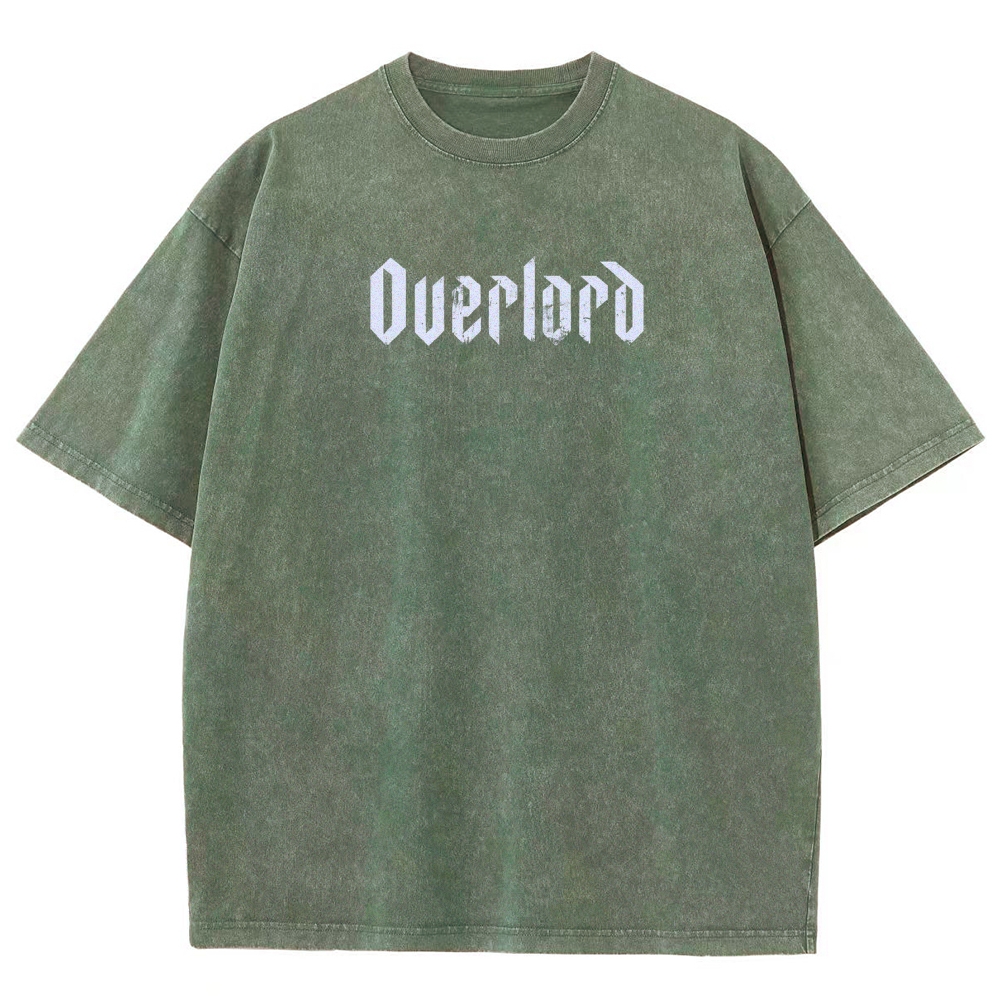 Overlord Unisex Fit Washed T-Shirt 2606007091