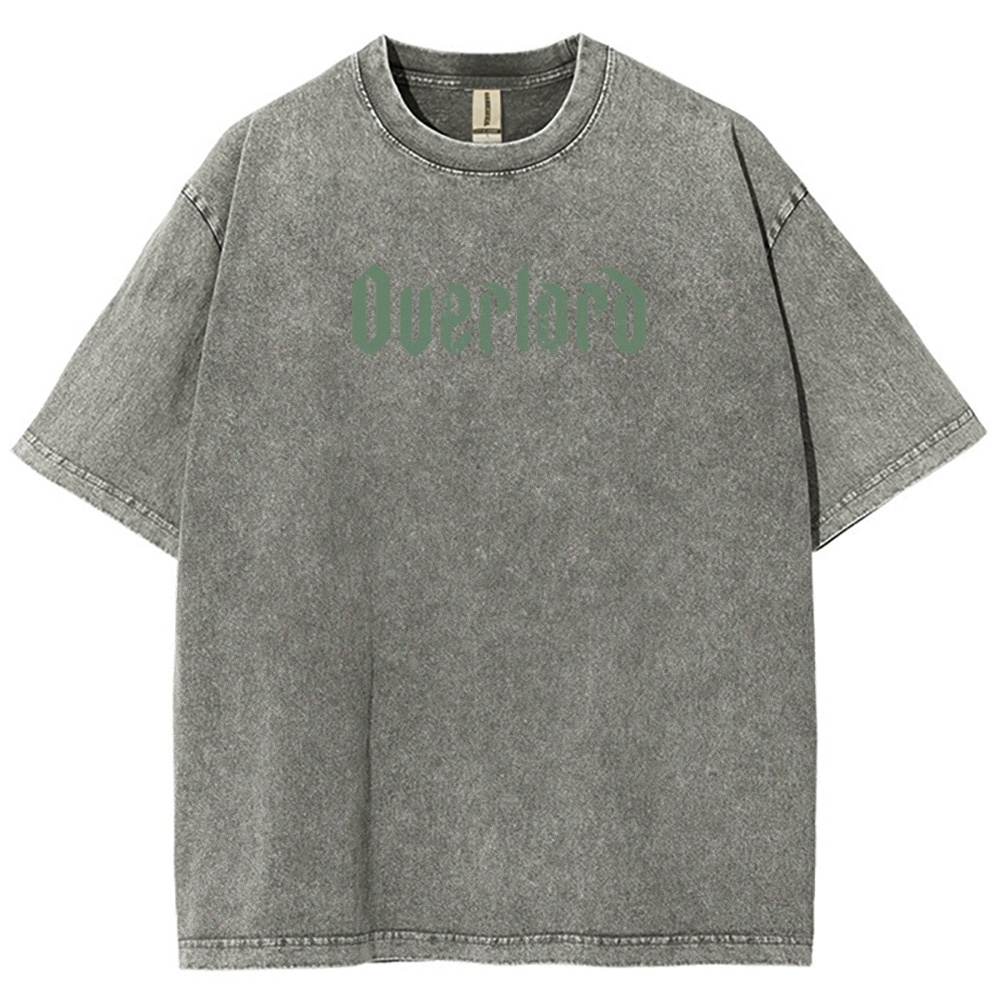 Overlord Unisex Fit Washed T-Shirt 2606007096
