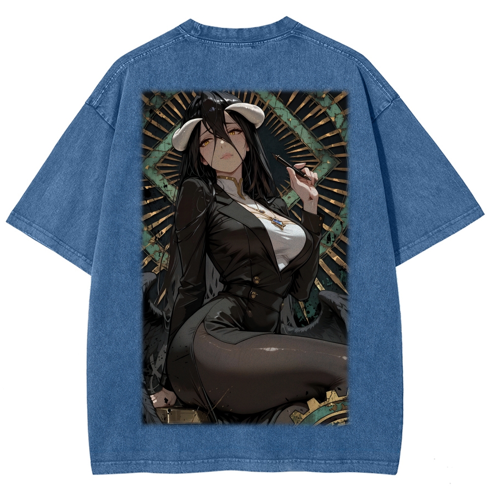 Overlord Unisex Fit Washed T-Shirt 2606007096