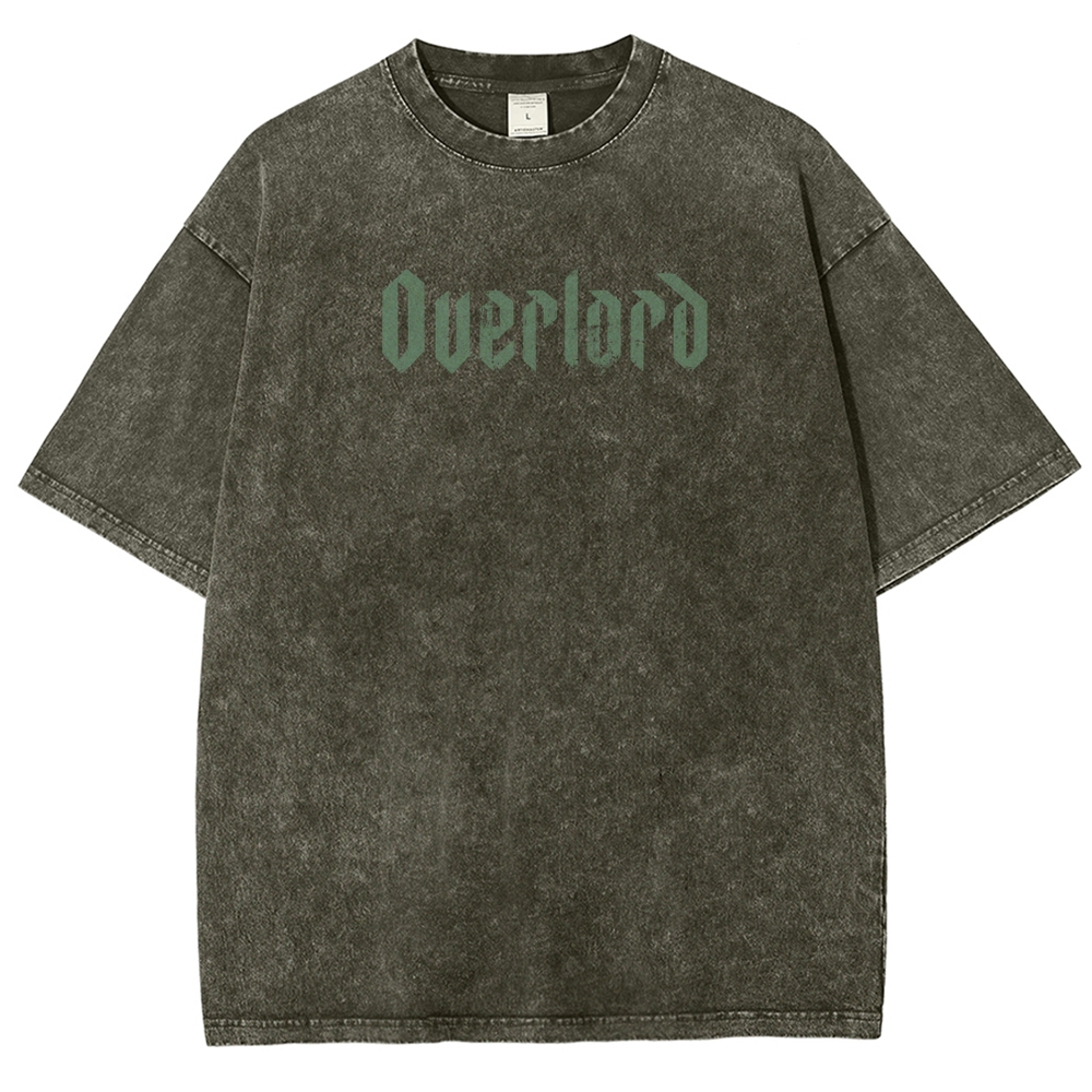 Overlord Unisex Fit Washed T-Shirt 2606007096