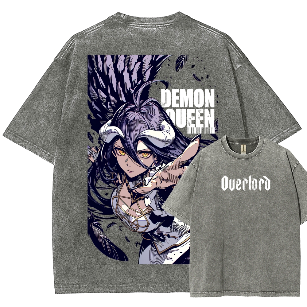Overlord Unisex Fit Washed T-Shirt 2606007104
