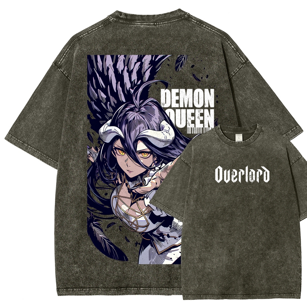 Overlord Unisex Fit Washed T-Shirt 2606007104