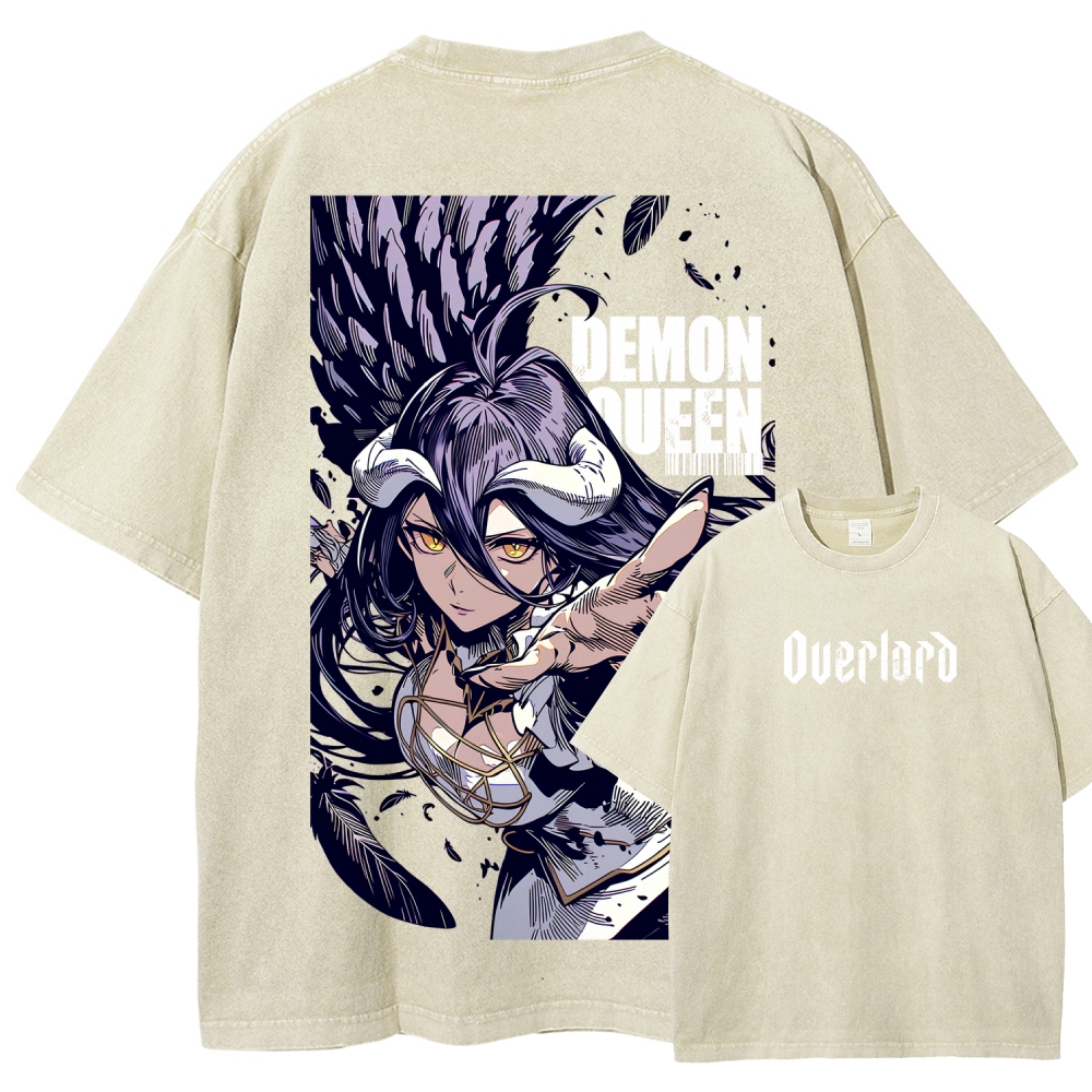 Overlord Unisex Fit Washed T-Shirt 2606007104