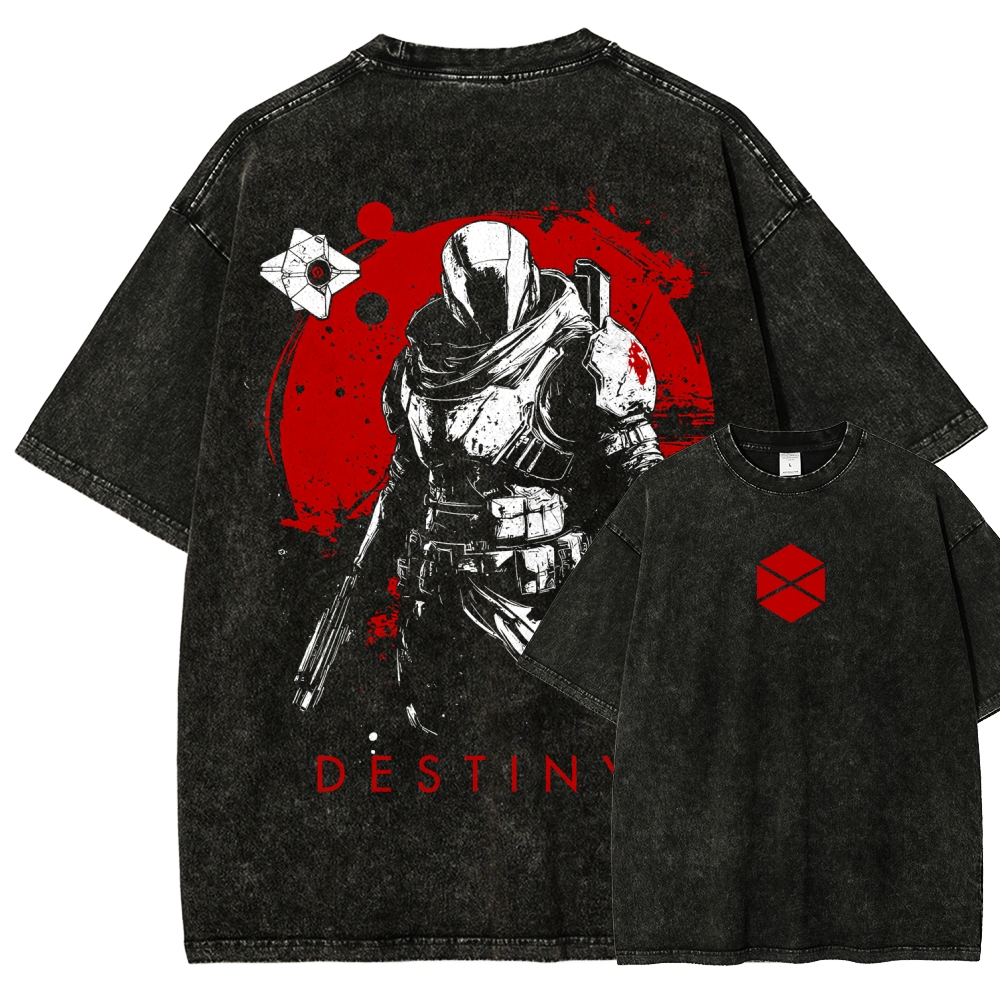 Destiny Unisex Fit Washed T-Shirt 2606007734