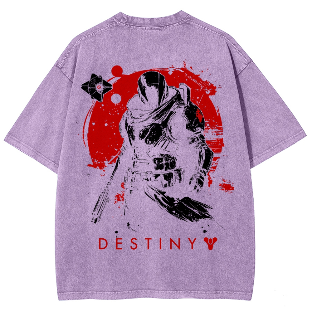 Destiny Unisex Fit Washed T-Shirt 2606007734