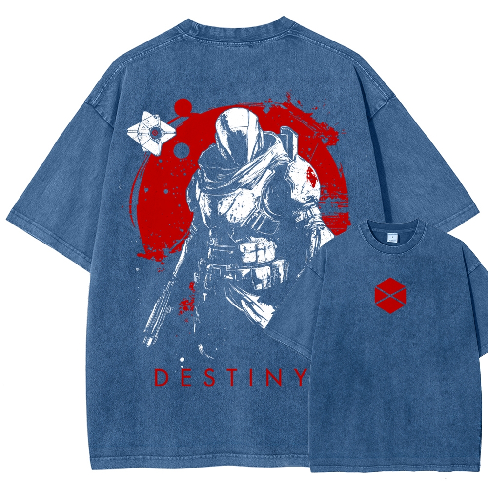 Destiny Unisex Fit Washed T-Shirt 2606007734
