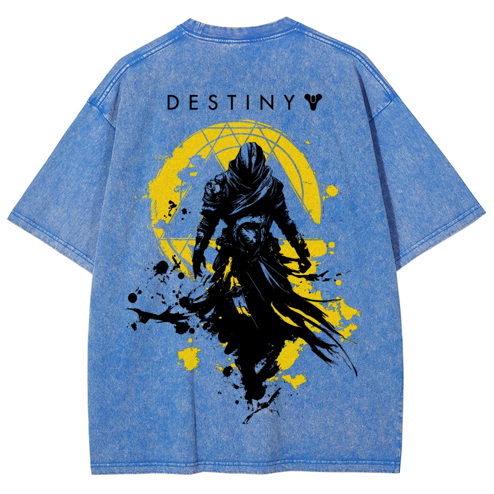 Destiny Unisex Fit Washed T-Shirt 2606007747