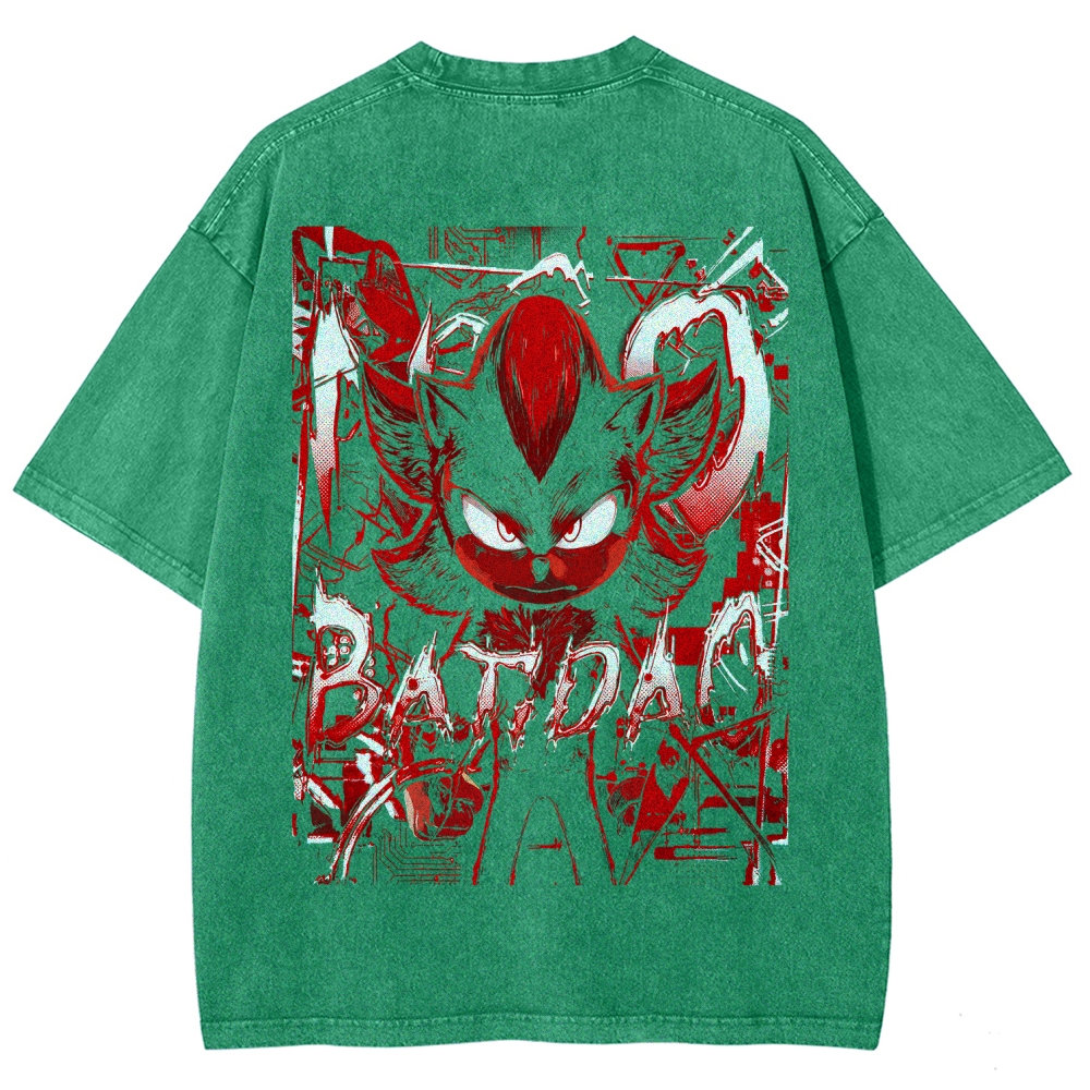 NO BATIDAO Unisex Fit Washed T-Shirt 2606007991