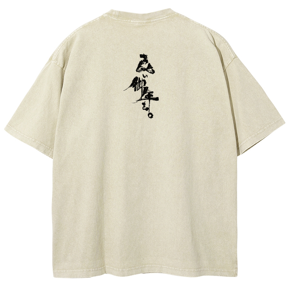 KonoSuba Unisex Fit Washed T-Shirt 2606010185