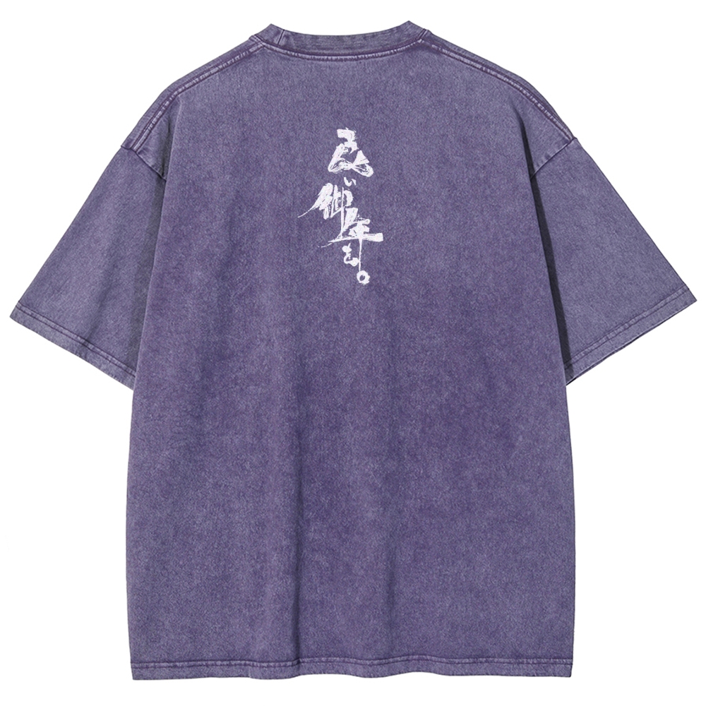 KonoSuba Unisex Fit Washed T-Shirt 2606010185