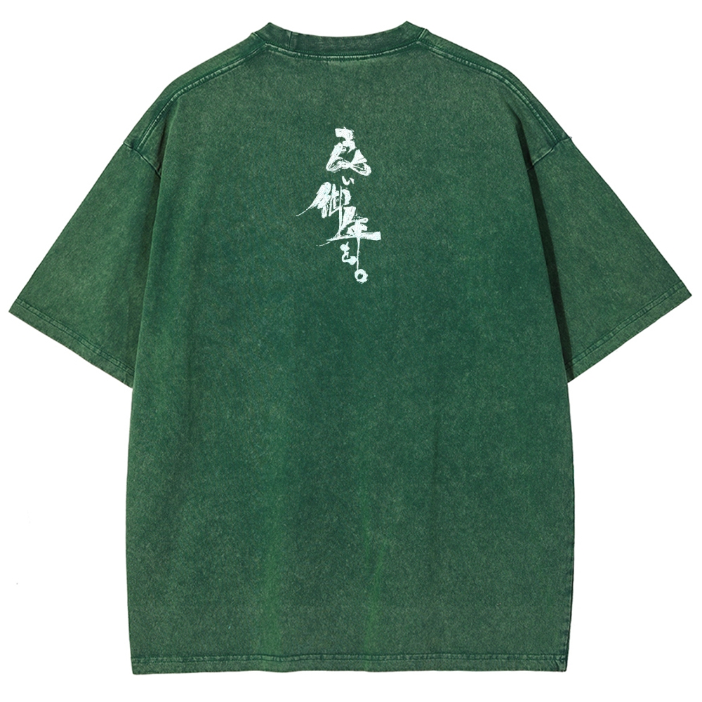 KonoSuba Unisex Fit Washed T-Shirt 2606010185