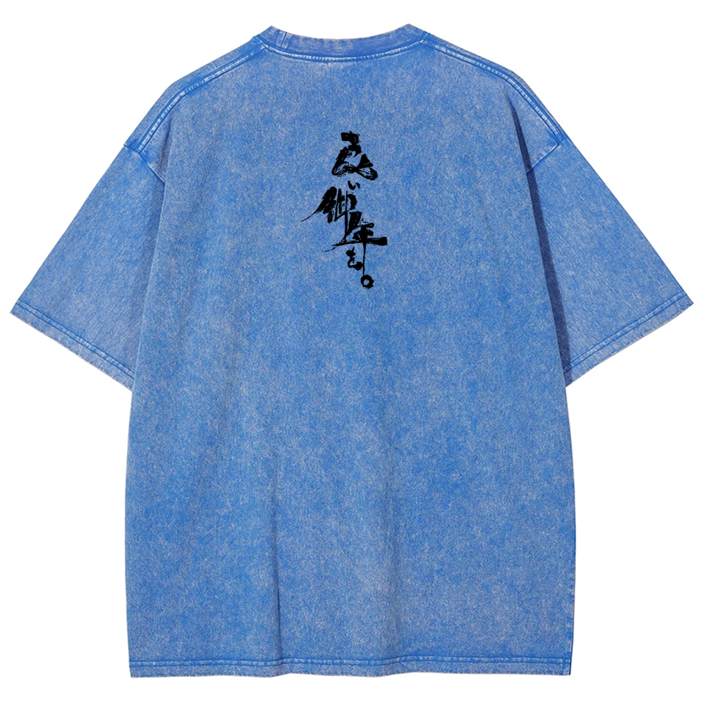 KonoSuba Unisex Fit Washed T-Shirt 2606010185