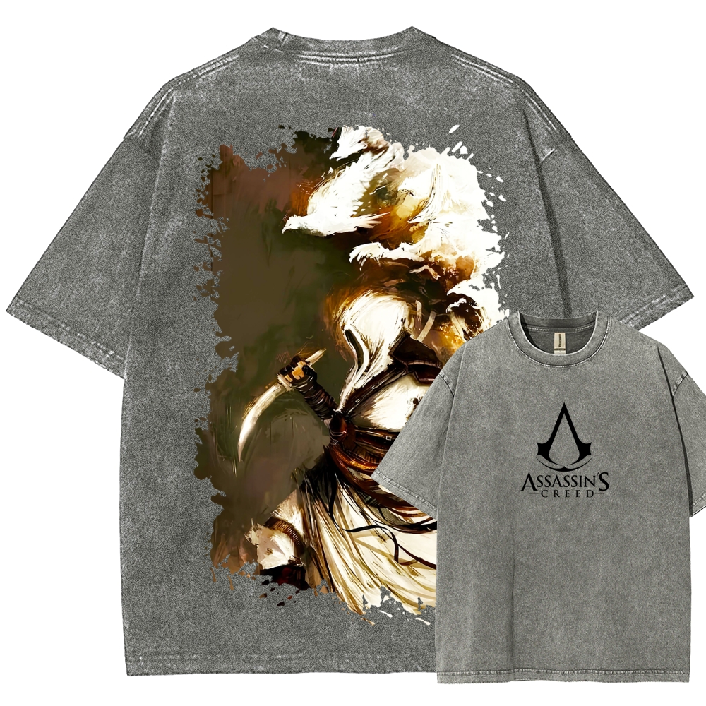 Assassin’s Creed Unisex Fit Washed T-Shirt 2606013837