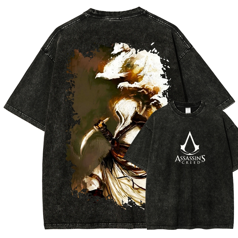 Assassin’s Creed Unisex Fit Washed T-Shirt 2606013837