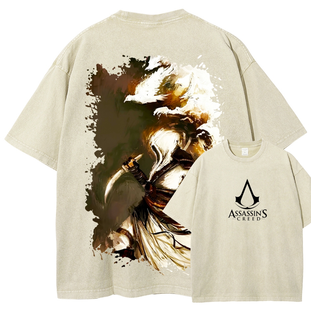 Assassin’s Creed Unisex Fit Washed T-Shirt 2606013837