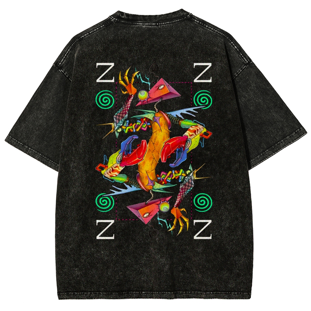 The Amazing Digital Circus Washed T-shirt 2607001243