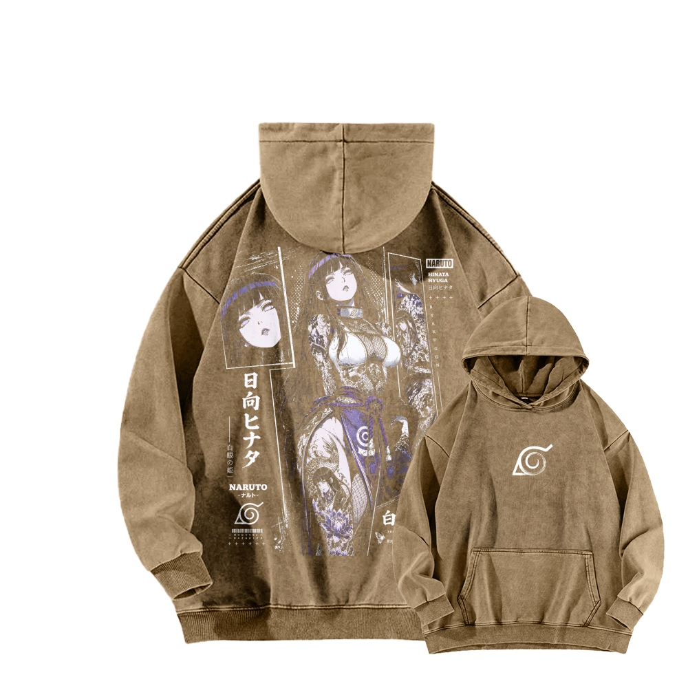 Naruto Washed-finish sweatshirt 2607002648