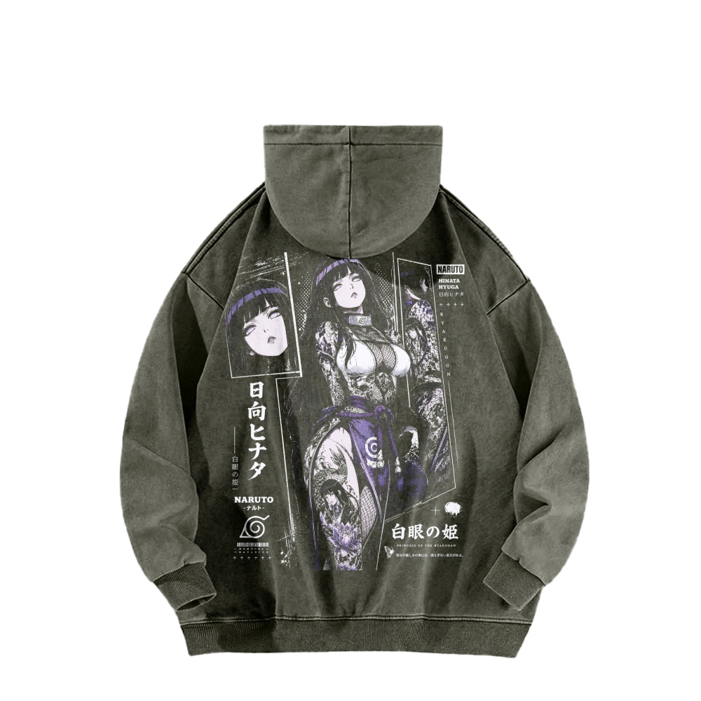 Naruto Washed-finish sweatshirt 2607002648
