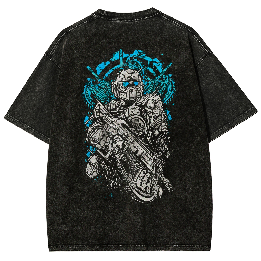 Gears of War Washed T-shirt 2607003133